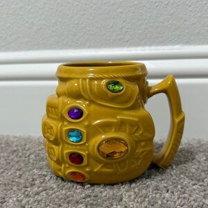 Disney Infinity Gauntlet Mug - Yellow with Gem Accents